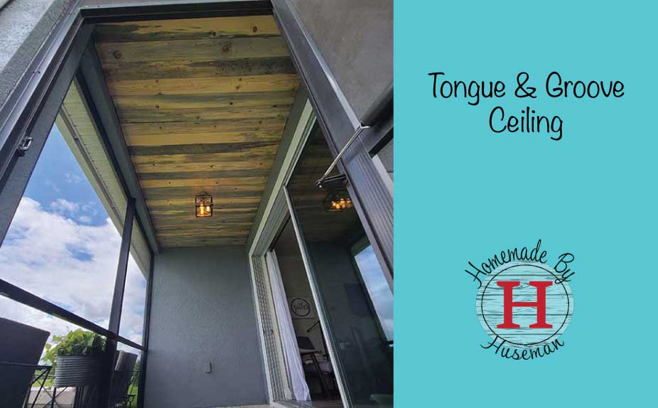 Tongue and groove ceiling