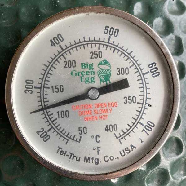 Big Green Egg Temp