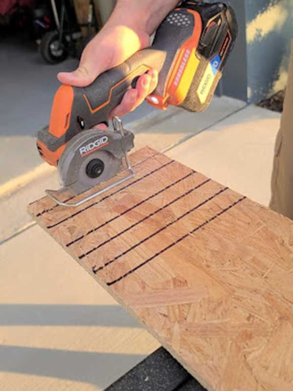 Tool Review RIDGID 18 Volt SubCompact Lithium Ion Cordless Brushless 3 in. Multi Material Saw Homemade by Huseman