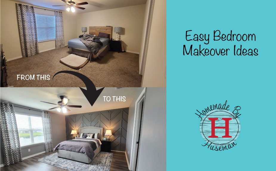 Easy bedroom makeover ideas