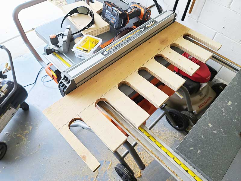 Diy cordless best sale drill storage