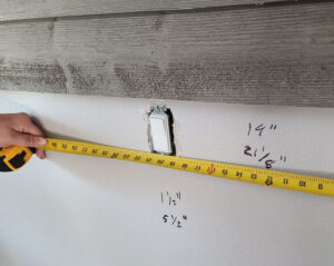 How to install shiplap when your wall isn’t straight - Homemade by Huseman